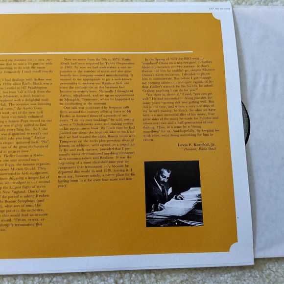 vintage 70s Arthur Fiedler Boston pops 2x records - Picture 3 of 5